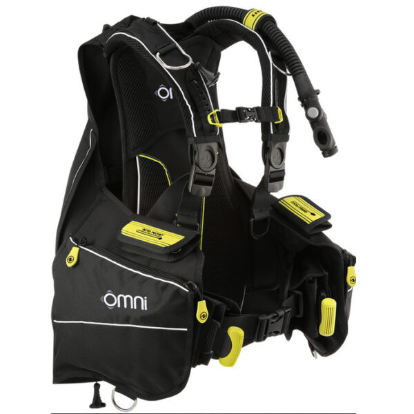 aqualung-omni-geel Aqualung: Omni BCD inclusief kleurenkit