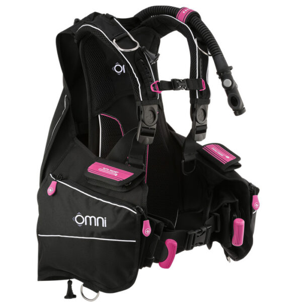 aqualung-omni-pink Aqualung: Omni BCD inclusief kleurenkit