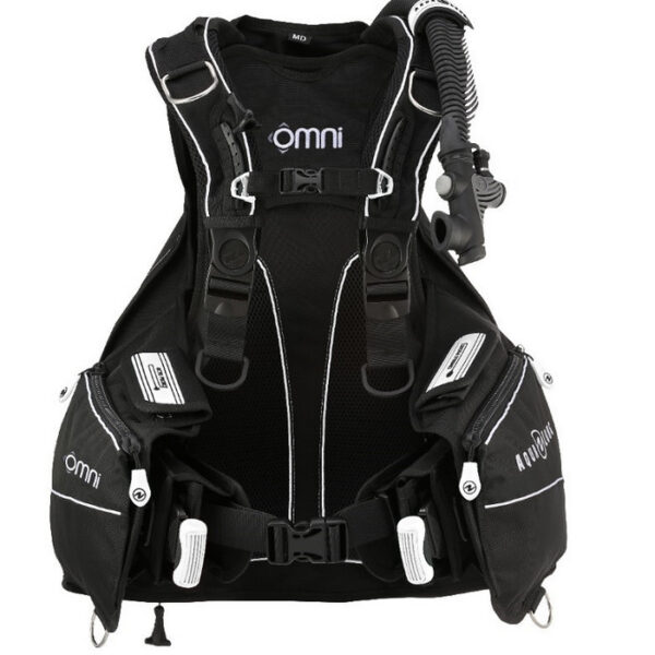 aqualung-omni-wit Aqualung: Omni BCD inclusief kleurenkit