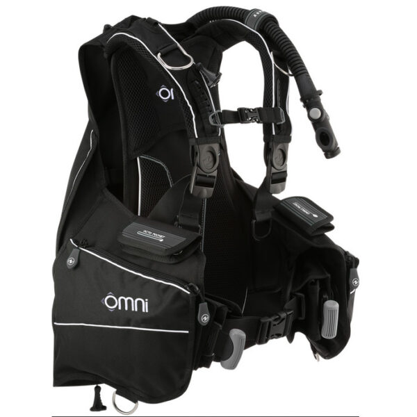 aqualung-omni-zwart Aqualung: Omni BCD inclusief kleurenkit