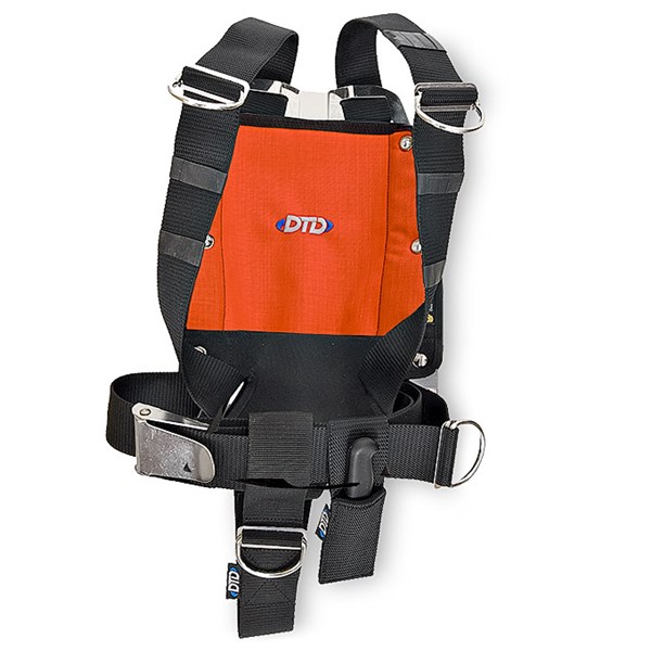 DTD: Harnas & backplate 3 mm / aluminium