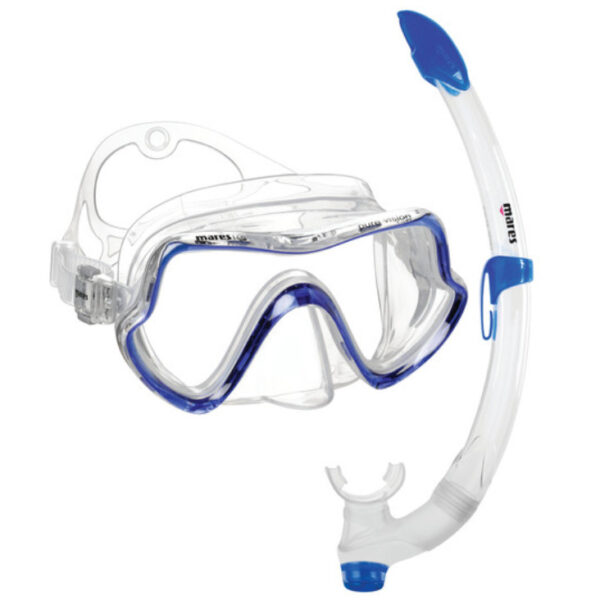 combo-pure-vision-bl Mares: Snorkelset Pure Vision