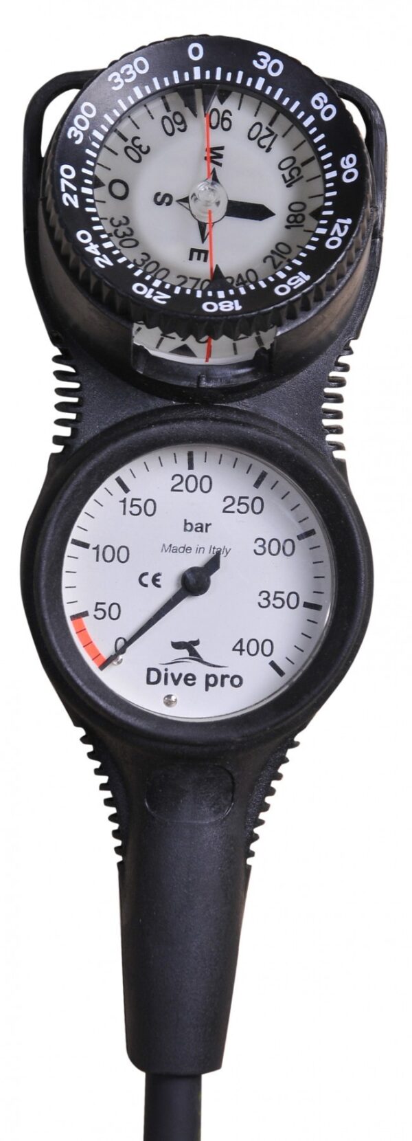 DivePro: SPG met kompas 2 delig