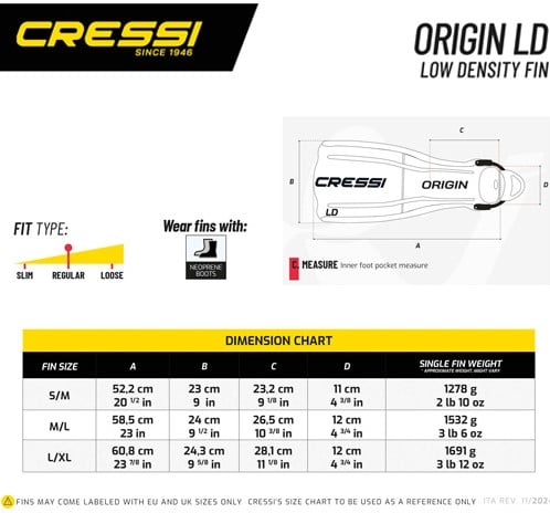 cressi-originld-vin Cressi: Origin Ld Duikvinnen