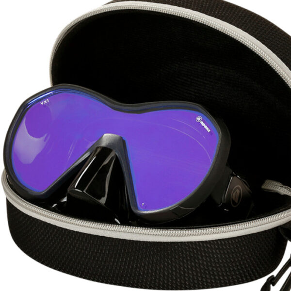 deduikspecialist-apeks-vx1-box Apeks: VX1 masker grijs oranje