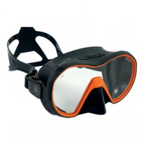 deduikspecialist-apeks-vx1-grijs-oranje Apeks: VX1 masker grijs oranje