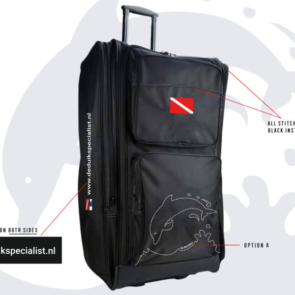 deDuikspecialist: Divetrolley / duiktas 119 liter