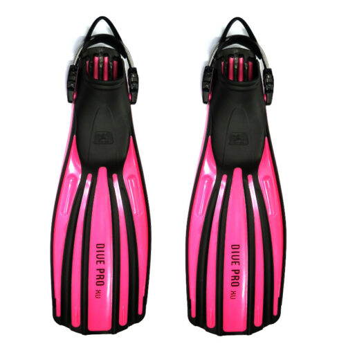 Divepro: XU buitenwater vinnen met RVS springstraps