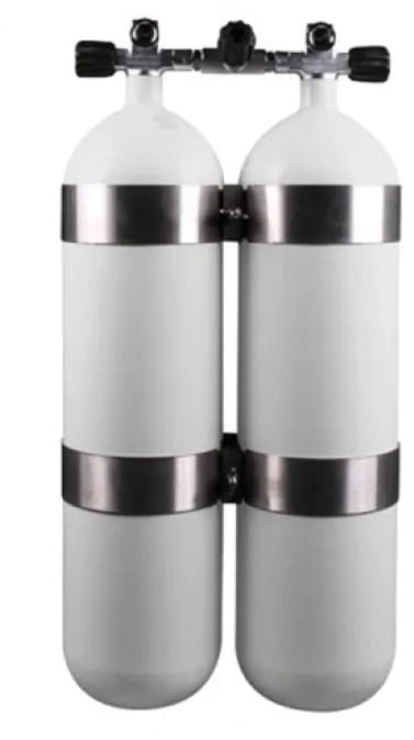 Dubbelset 12 liter lang