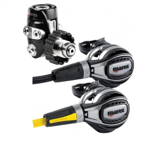fusion-52x-set-din Mares: Fusion 52x ademautomaat set DIN OP=OP