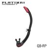 Tusa: Snorkel Platina II Hyperdry / zwart siliconen