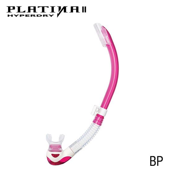Tusa: Snorkel Platina II Hyperdry / helder siliconen