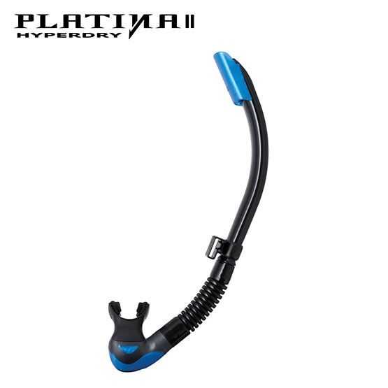 Tusa: Snorkel Platina II Hyperdry / zwart siliconen