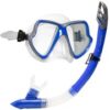 java-combo-blauw Atlantis: Java combo snorkelset