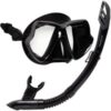java-combo-zwart Atlantis: Java combo snorkelset