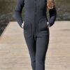 Kwark: Navy overall Dames