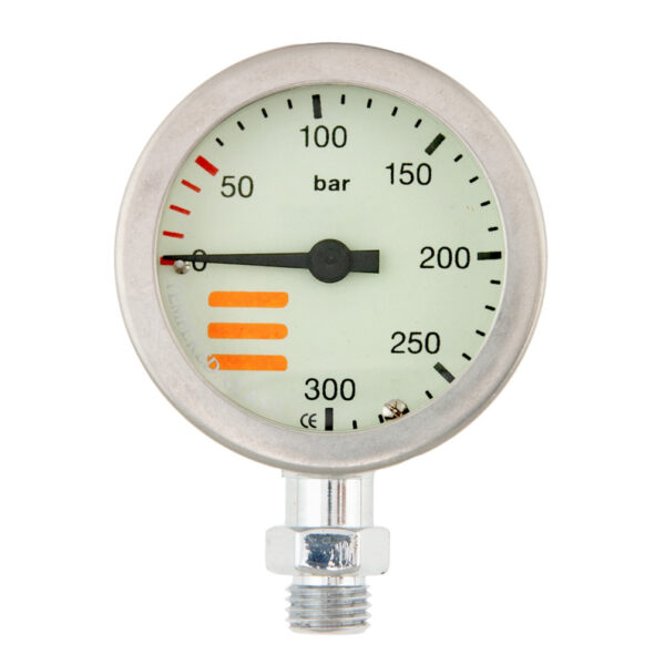 manometr-tecline-300-bar-52-mm-czarny-chrom-glo Tecline: SPG 63 - 230 bar nikkel