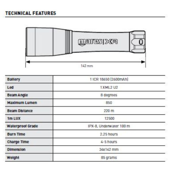 mares-xr-backup-light-03-1 Mares: Back Up lamp XR Line