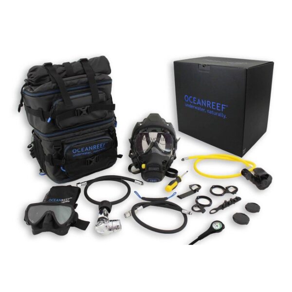 oceanreef-neptune-iii-package Ocean Reef: Neptune III fullfacemask complete set