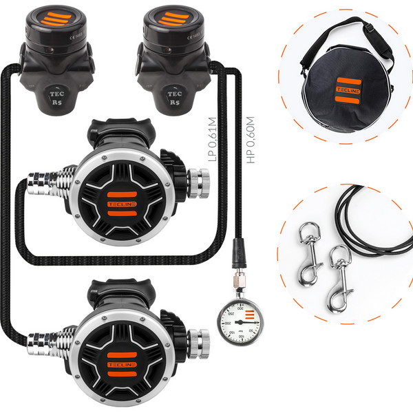 Tecline: R2 TEC2 SemiTec I set with SPG, DIN
