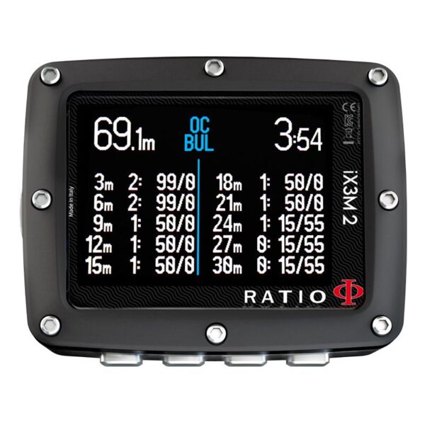 Ratio: IX3M 2 TECH+ dive computer