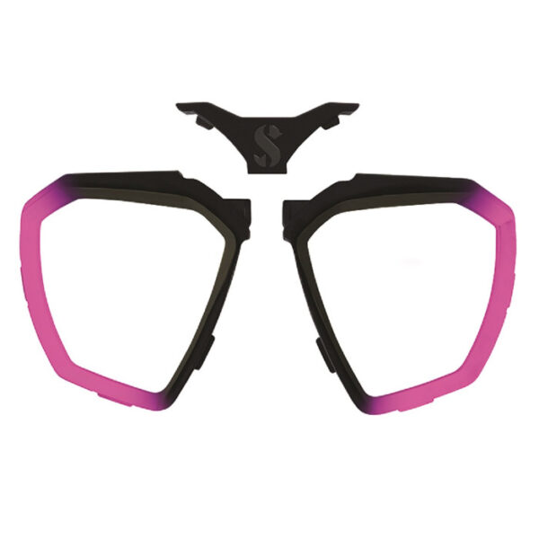 scubapro-d-mask-kk-roze-1 Scubapro: D-mask kleuren kits