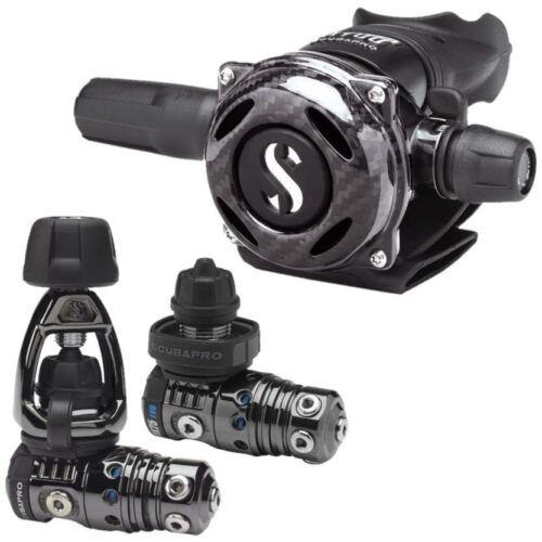 scubapro-mk25-evo-bt-a700-carbon-1e-plus-2e-trap Scubapro: MK25 EVO / A700 Carbon Black Tech
