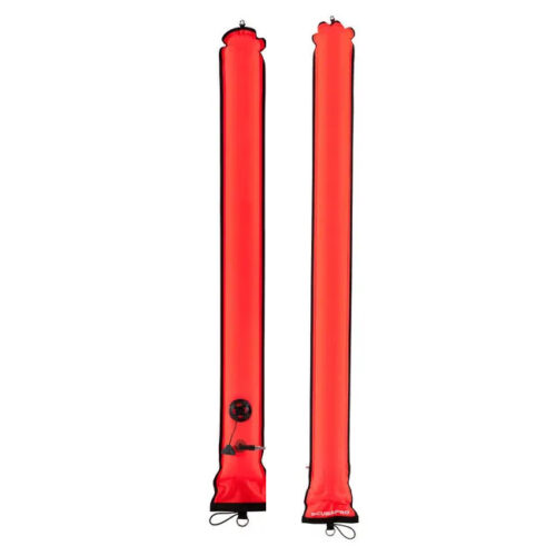 scubapro-smb-14m-nylon-orange Scubapro: Signaleringsboei Safety Pro 1.40 m / Halfgesloten