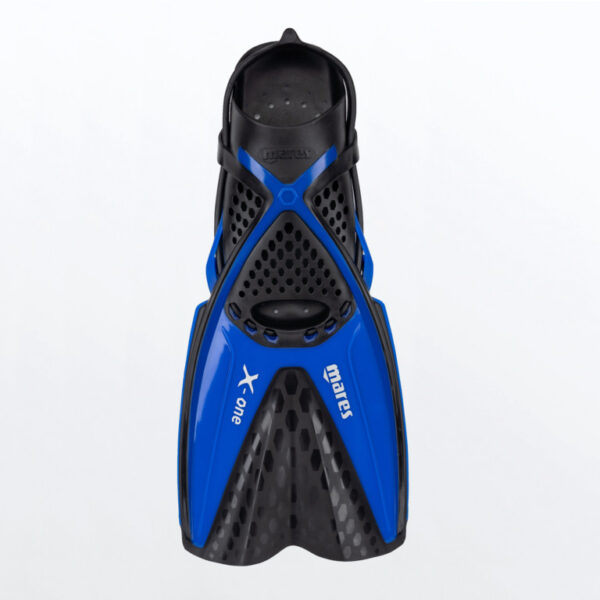set-x-one-pirate-blue Mares: X-One Pirate snorkelset junior