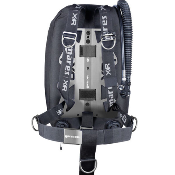silver-knight Mares: XR-REC Silver Single Backmount Set