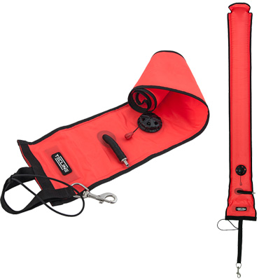 tecline18-122 Tecline: Boei 18-122 cm / Halfgesloten