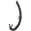 Tusa: Freediving Snorkel zwart