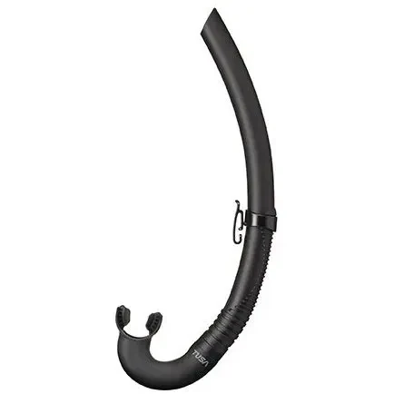 tusa-freediving-snorkel-un0105-bk Tusa: Freediving Snorkel zwart