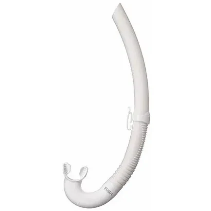 tusa-freediving-snorkel-un0105-w Tusa: Freediving Snorkel wit