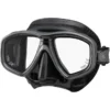 Tusa: Masker Freedom CEOS / zwart siliconen