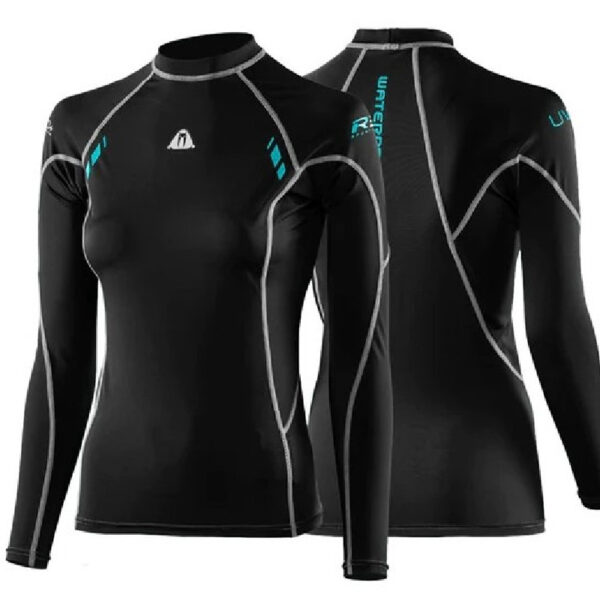 waterproof-R30-long-Sleeve-Rashgaurd-ladies Waterproof: R30 Rashgaurd long sleeve Ladies