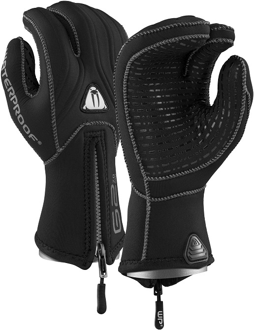 Waterproof: G2 7mm 3-vinger Duikwant Polar Evoluted