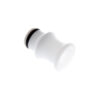 She-P: P-valve White o-ring sealing plug