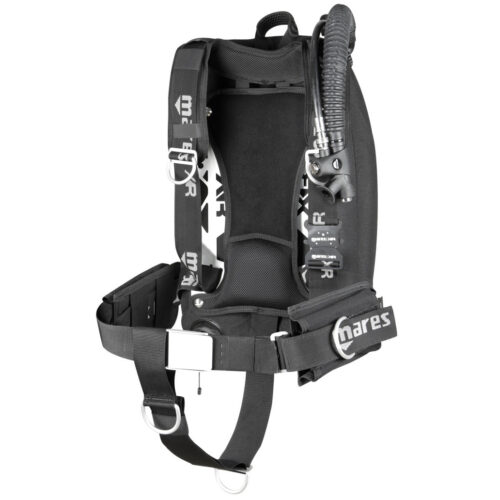 xr-rec-silver-single-backmount-set-4 Mares: XR-REC Silver Single Backmount Set