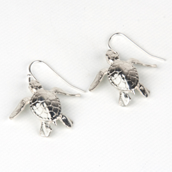Searaden: Zeeschildpad oorhangers set